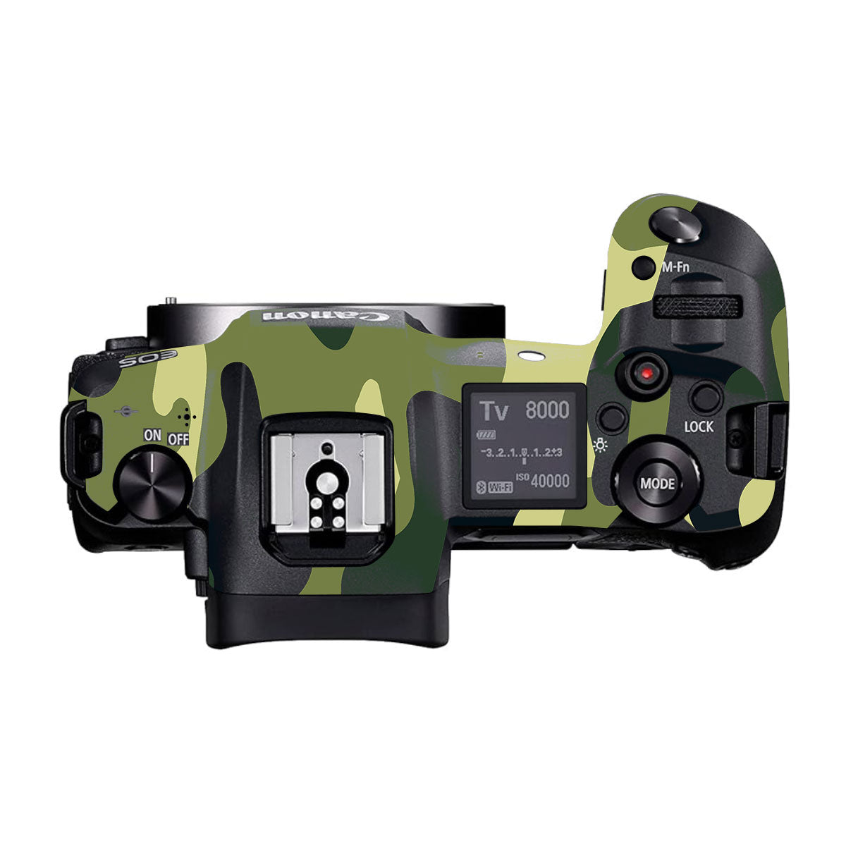 Forest Green Camo Canon EOS R Camera Skins