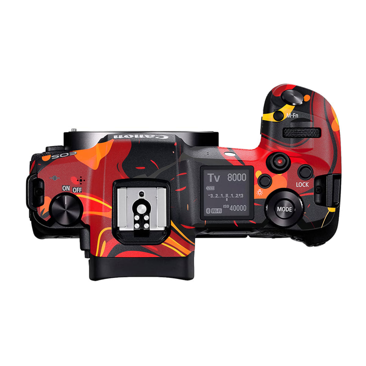 Lava Burst Canon EOS R Camera Skins