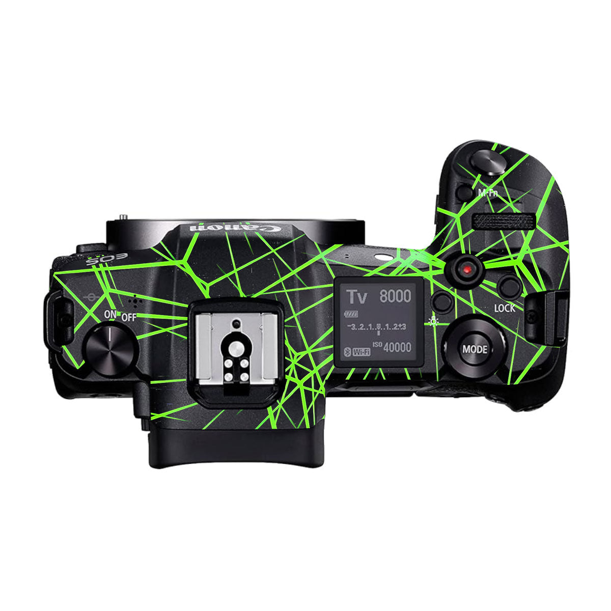 Neon Grid Canon EOS R Camera Skins