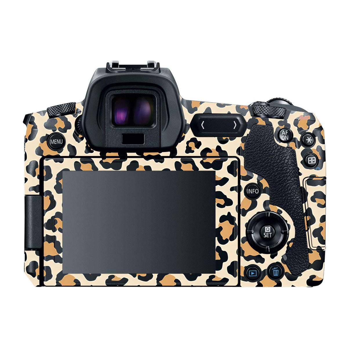Sandy Leopard Spots Canon EOS R Camera Skins