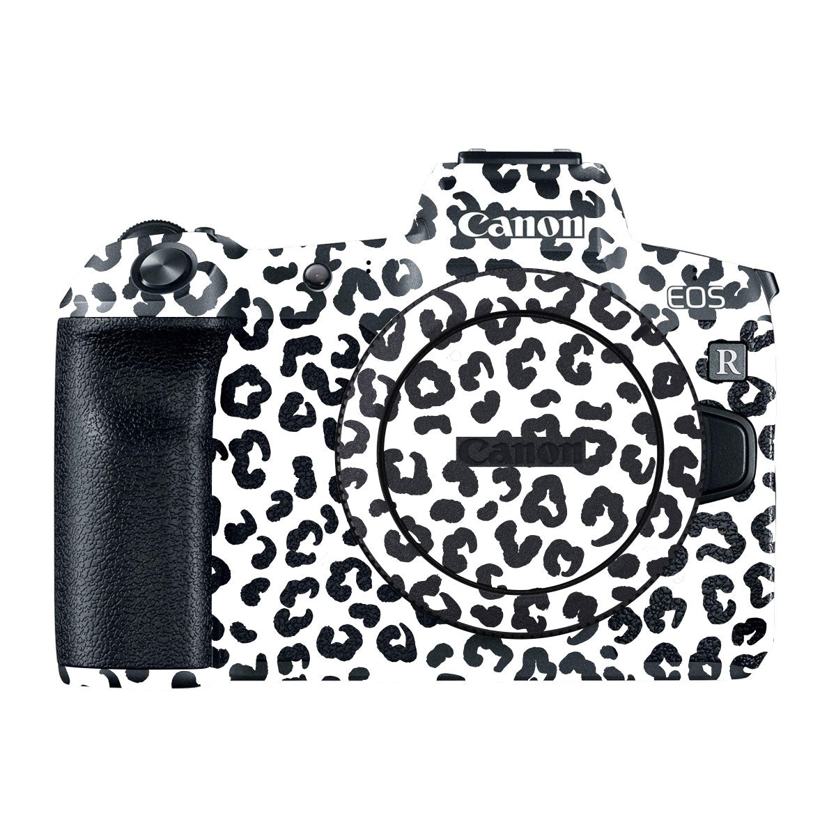 White Leopard Canon EOS R Camera Skins