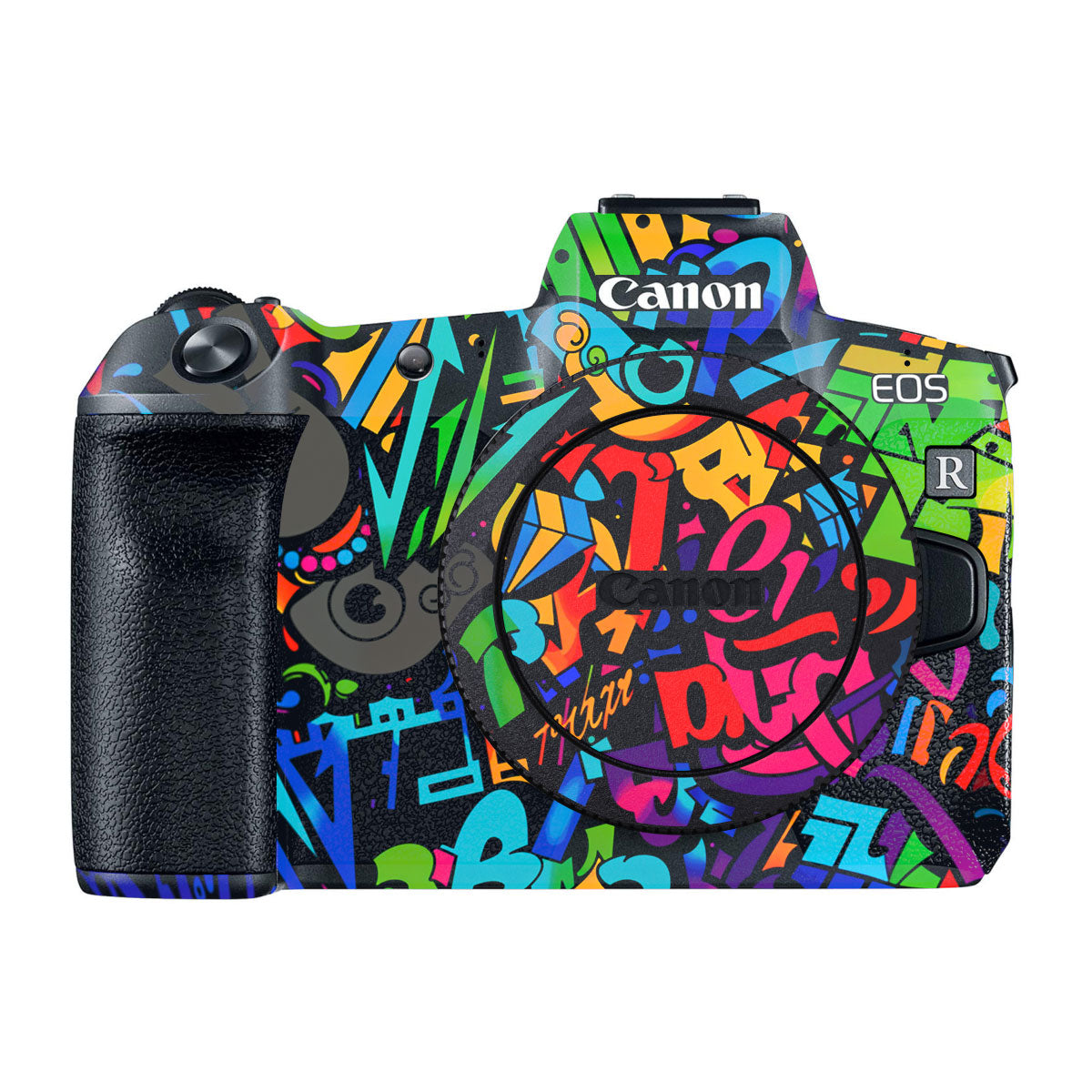 Colorful Urban Street Art Lettering Canon EOS R Camera Skins