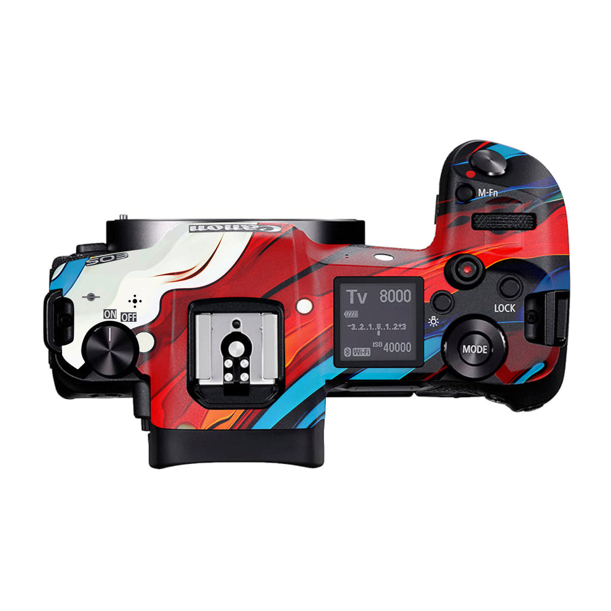 Fire & Ice Flow Canon EOS R Camera Skins