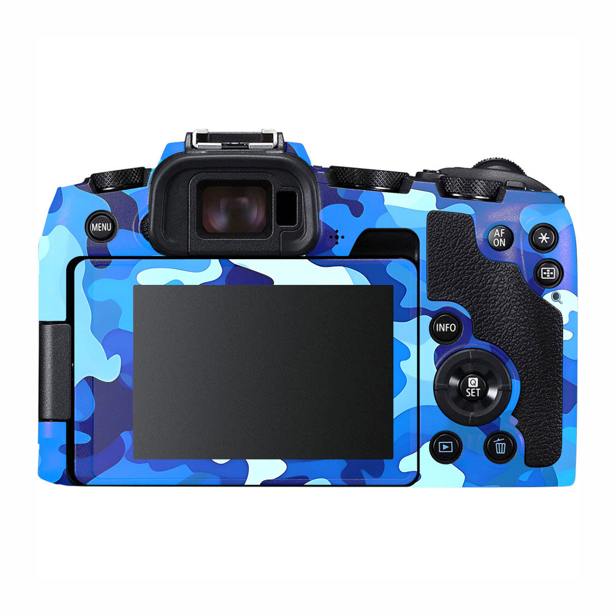 Arctic Blue Camo Pattern Canon EOS RP Camera Skins