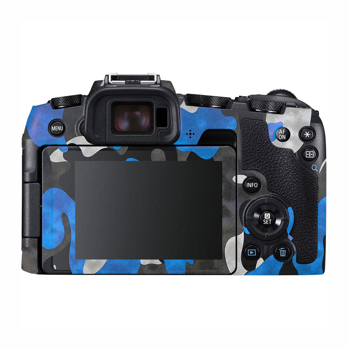 Blue Grey Camo Canon EOS RP Camera Skins