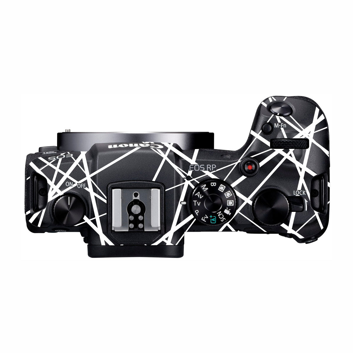 Mono Grid Canon EOS RP Camera Skins