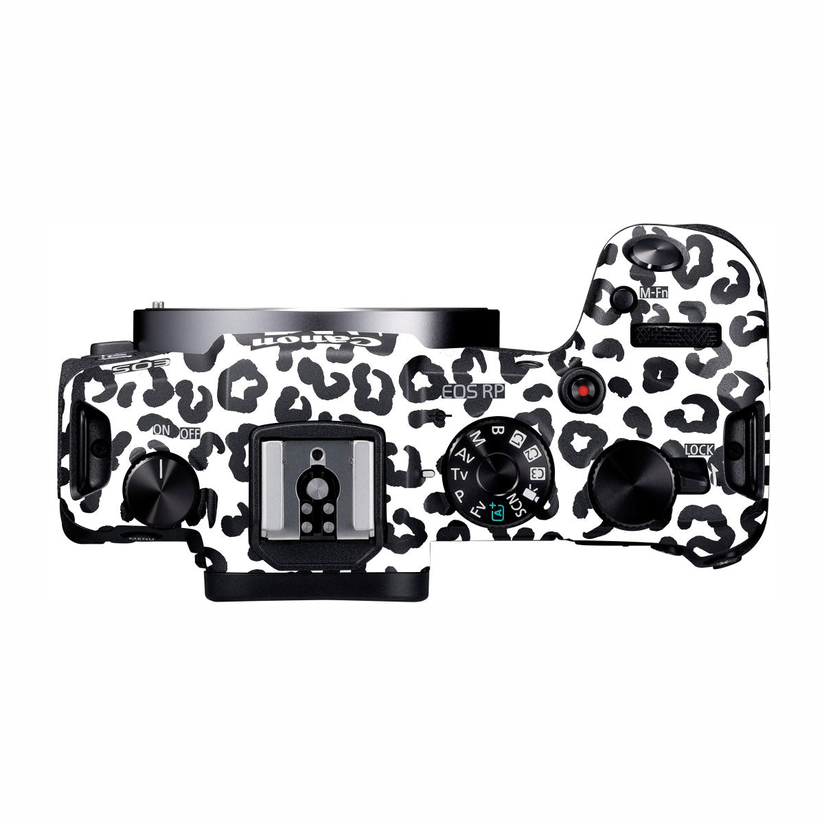 White Leopard Canon EOS RP Camera Skins