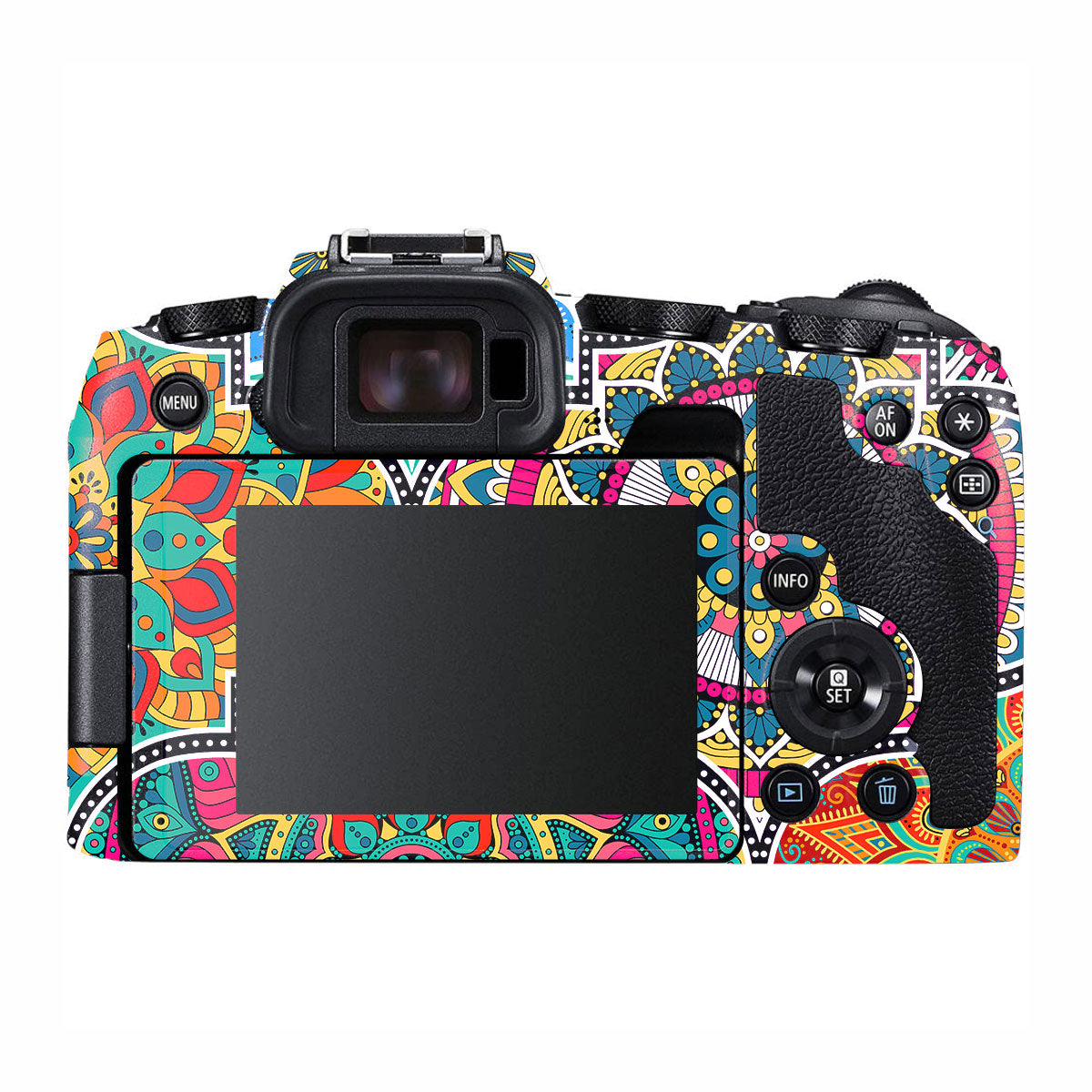 Boho Mandala Tile Pattern Canon EOS RP Camera Skins