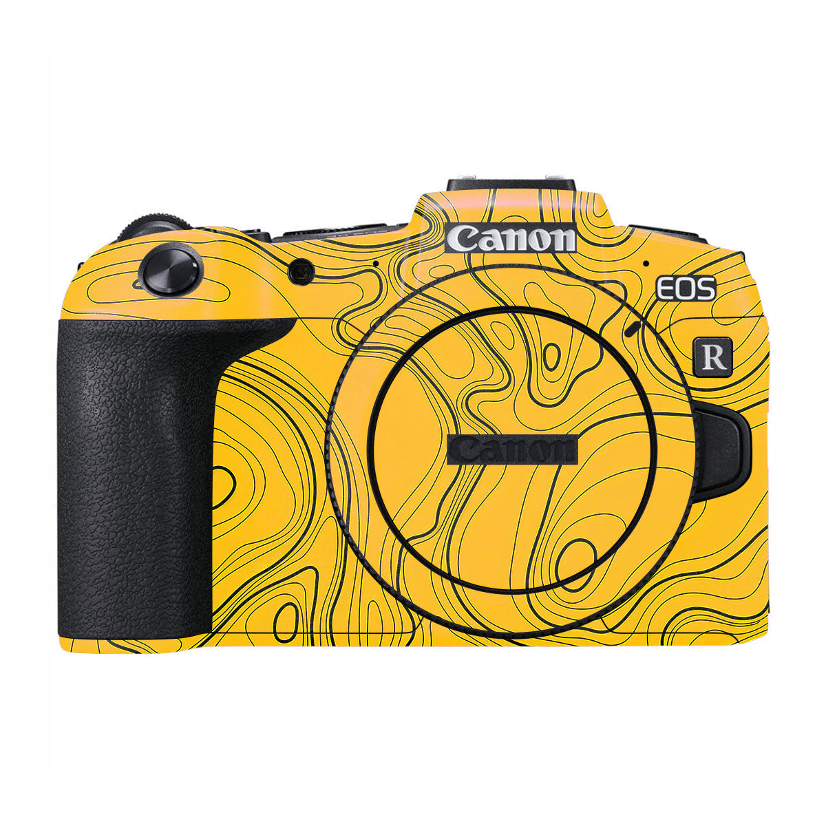 Topographic Map Pattern Canon EOS RP Camera Skins