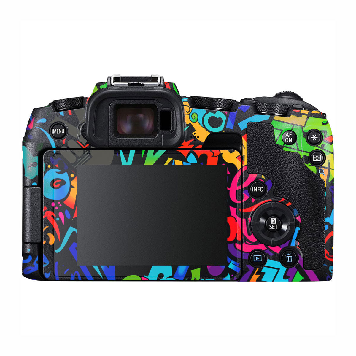 Colorful Urban Street Art Lettering Canon EOS RP Camera Skins