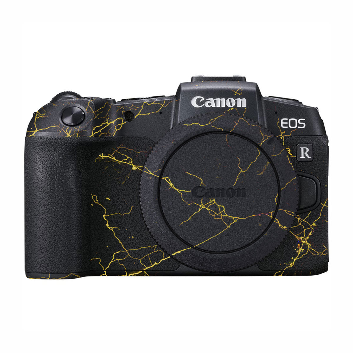 Electric Gold Veins Canon EOS RP Camera Skins
