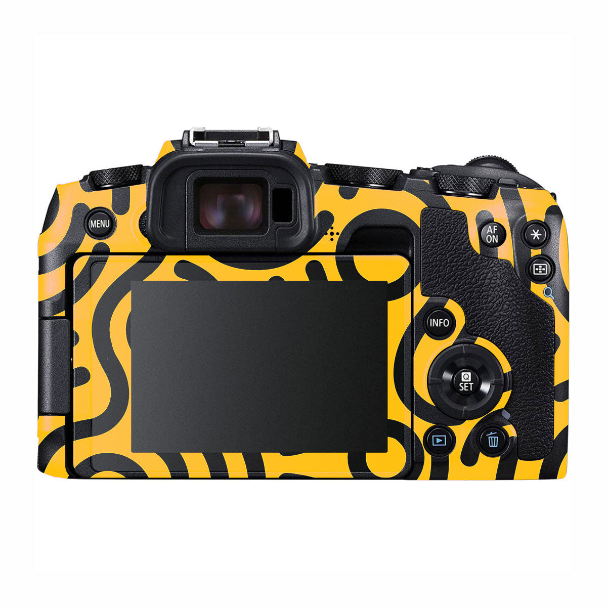 Minimal Yellow Wave Canon EOS RP Camera Skins