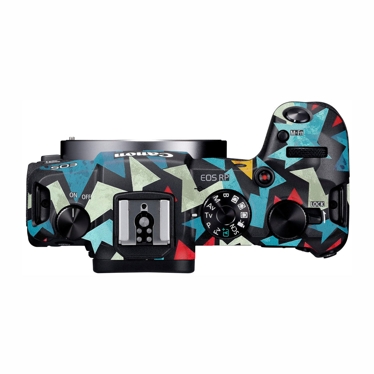 Pop Art Lightning Canon EOS RP Camera Skins