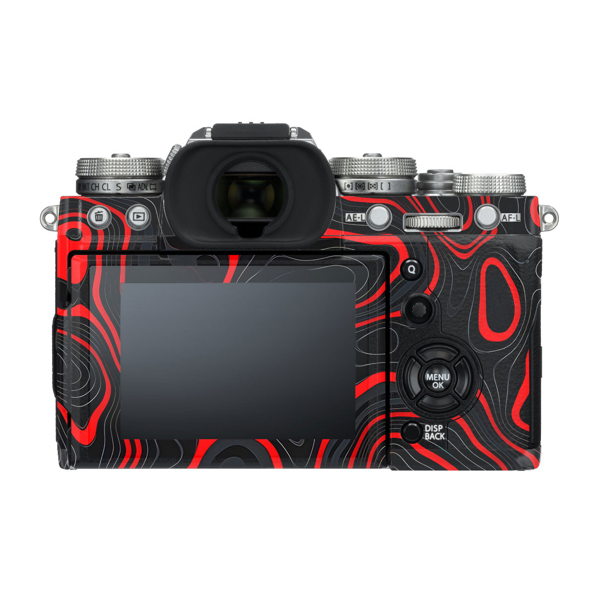 Crimson Waves FujiFilm X-T3 Camera Skin