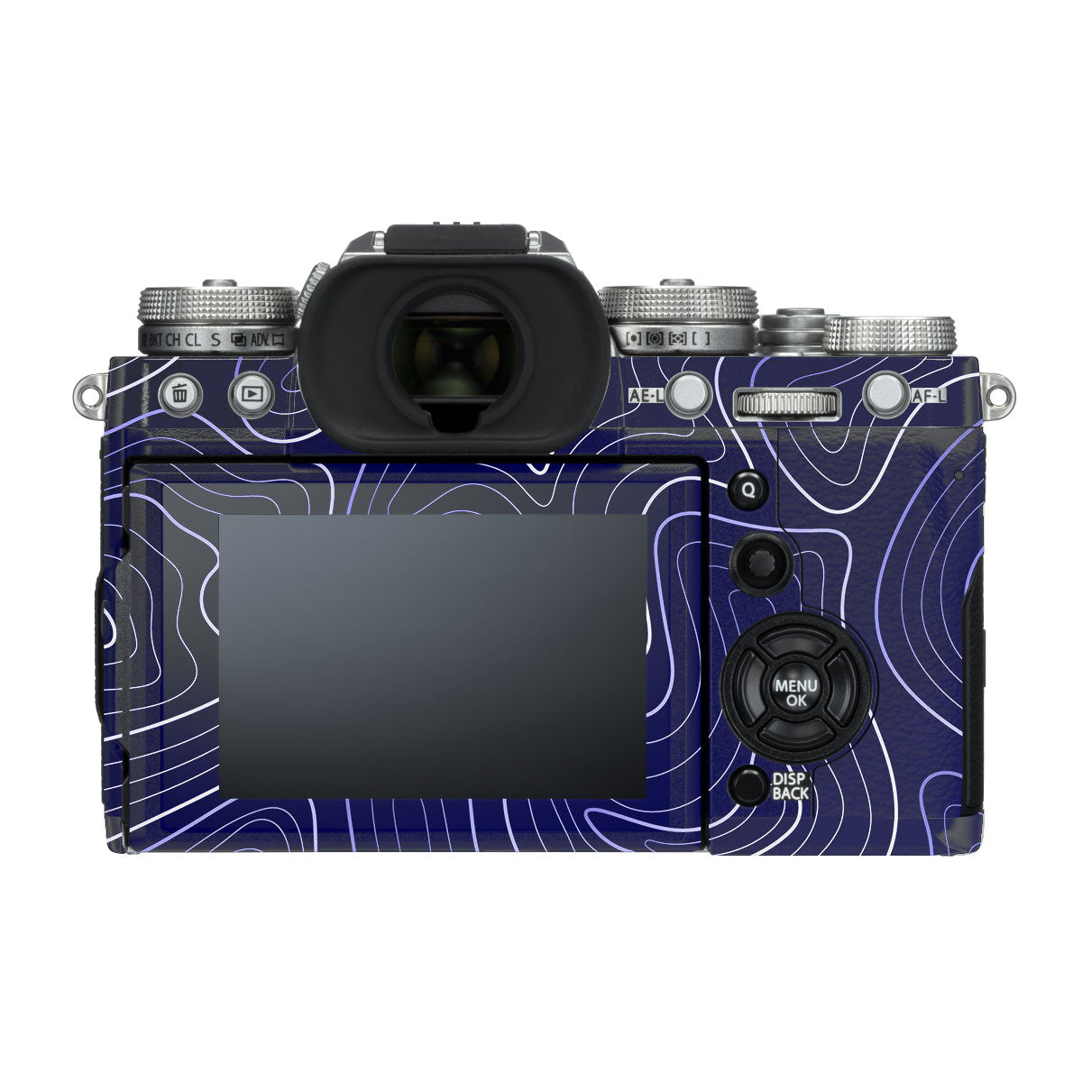 Deep Blue Contour FujiFilm X-T3 Camera Skin
