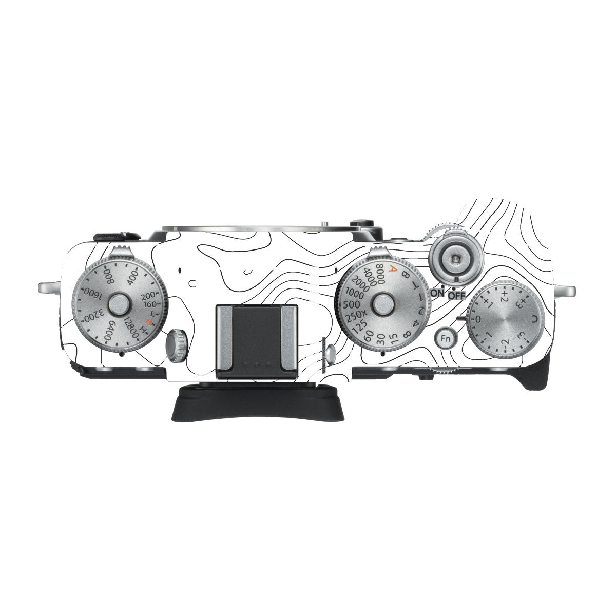 White Contour Design FujiFilm X-T3 Camera Skin