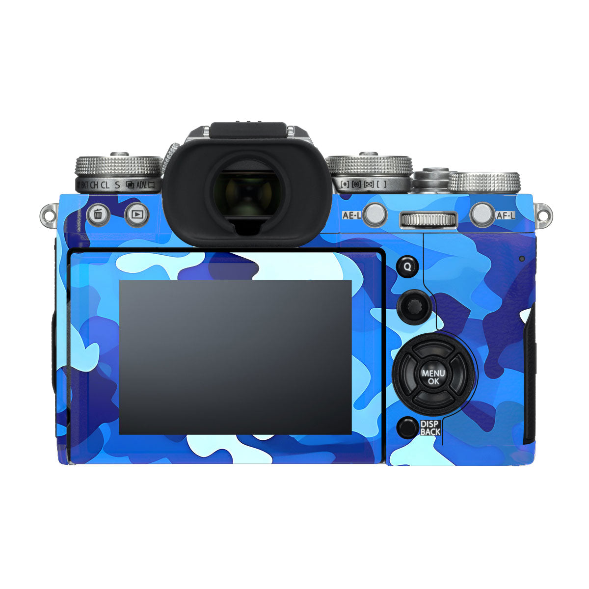 Arctic Blue Camo Pattern FujiFilm X-T3 Camera Skin