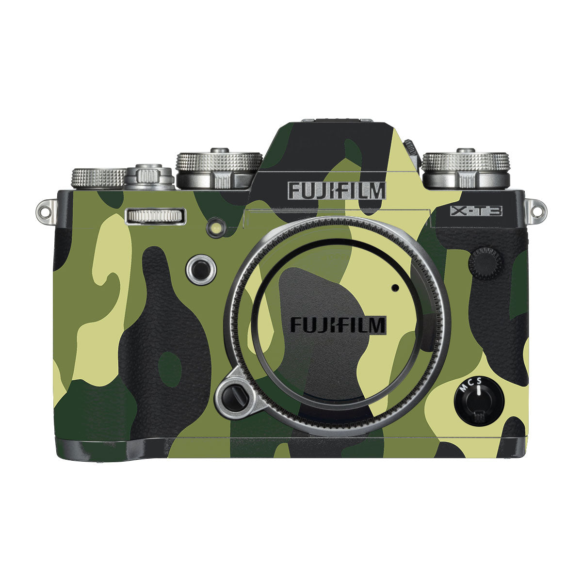 Forest Green Camo FujiFilm X-T3 Camera Skin