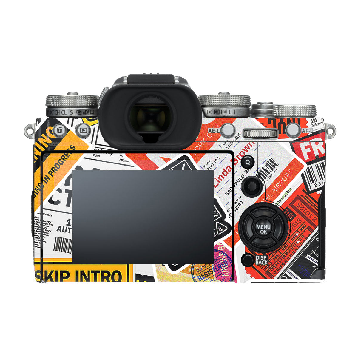 Camouflage Pattern FujiFilm X-T3 Camera Skin