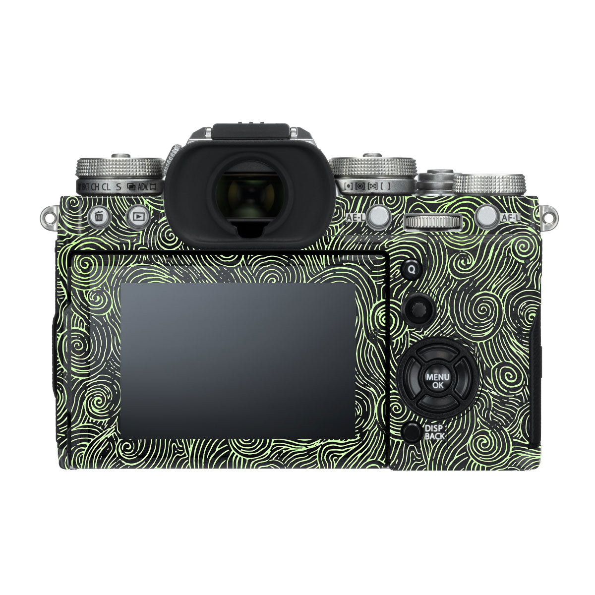 Blue Spirals FujiFilm X-T3 Camera Skin