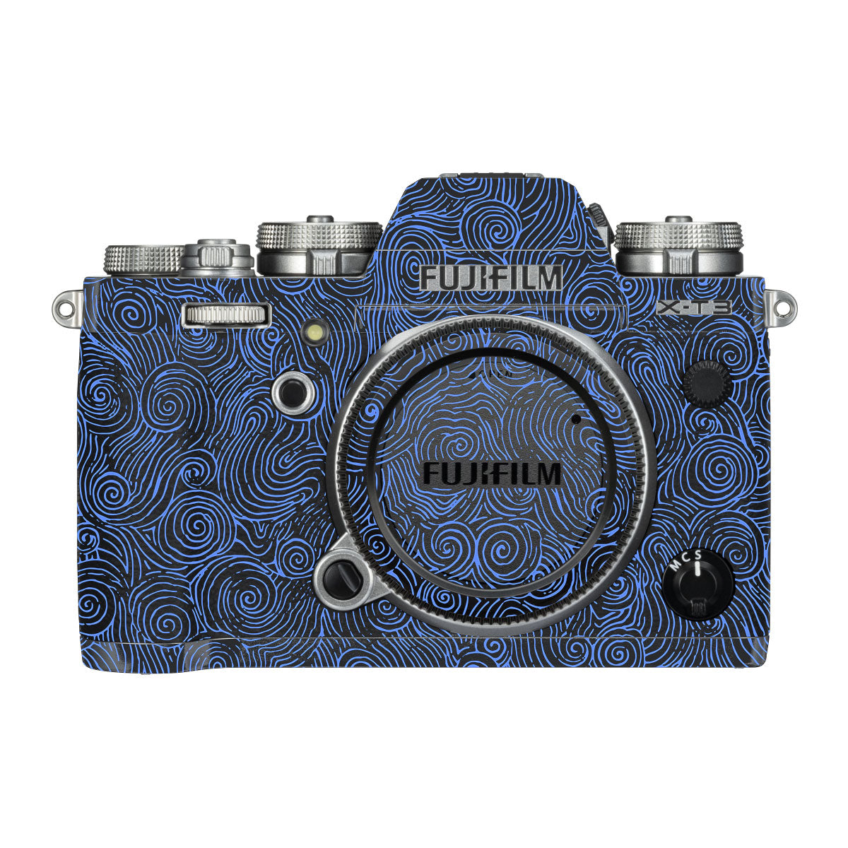 White Spirals FujiFilm X-T3 Camera Skin