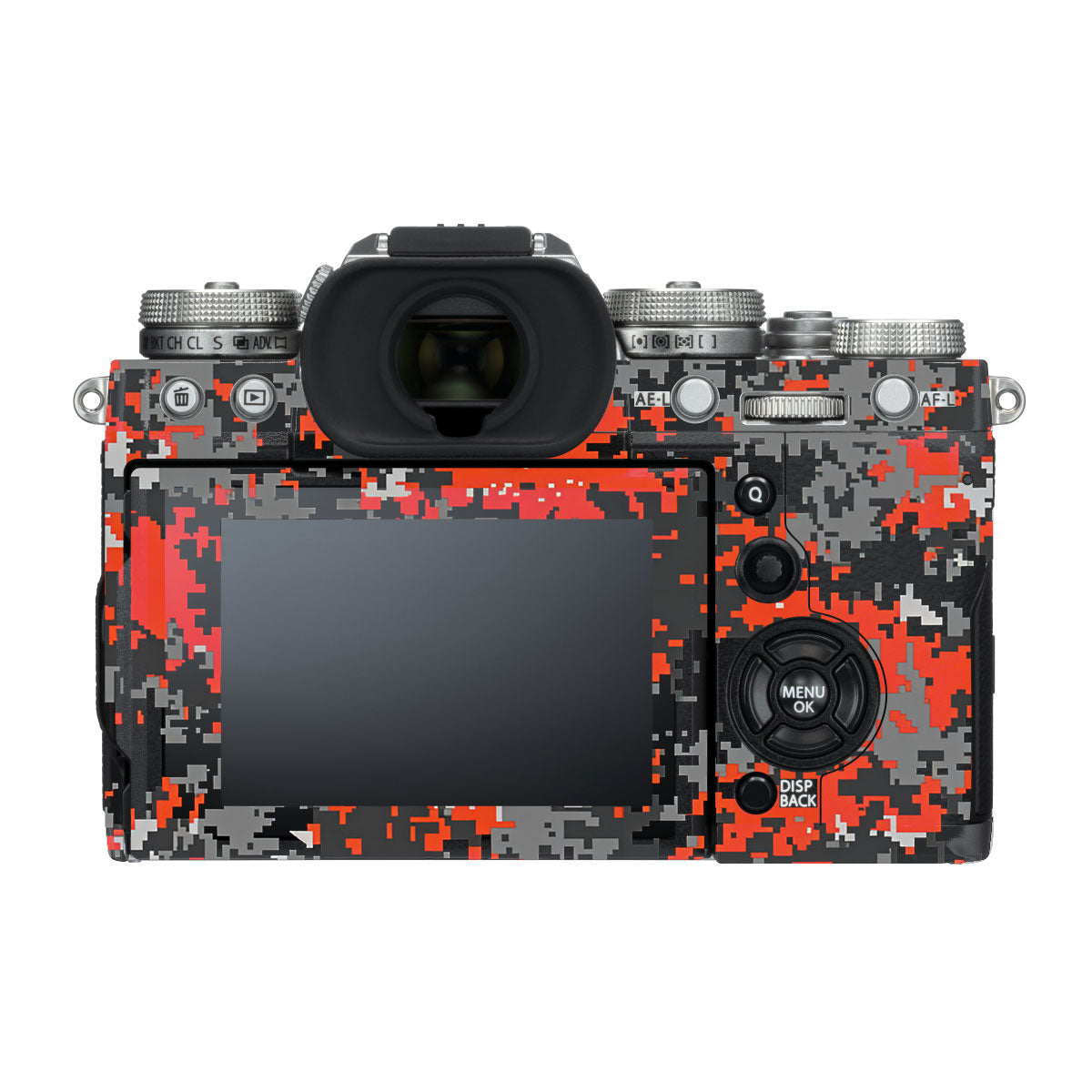 Orange Brown Spot FujiFilm X-T3 Camera Skin