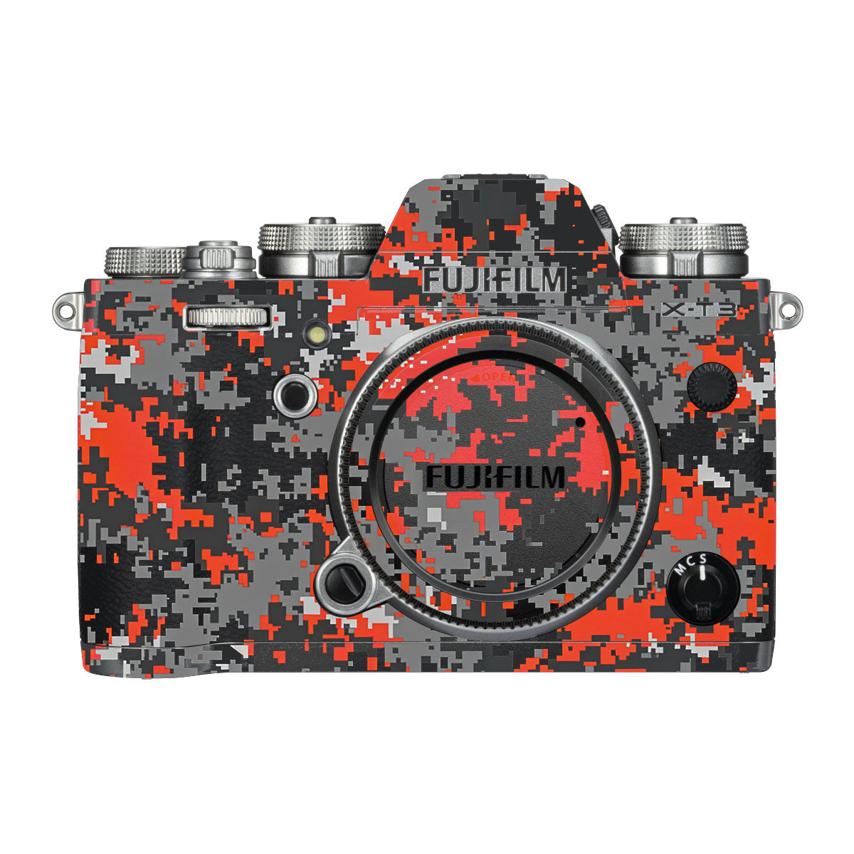 Orange Brown Spot FujiFilm X-T3 Camera Skin