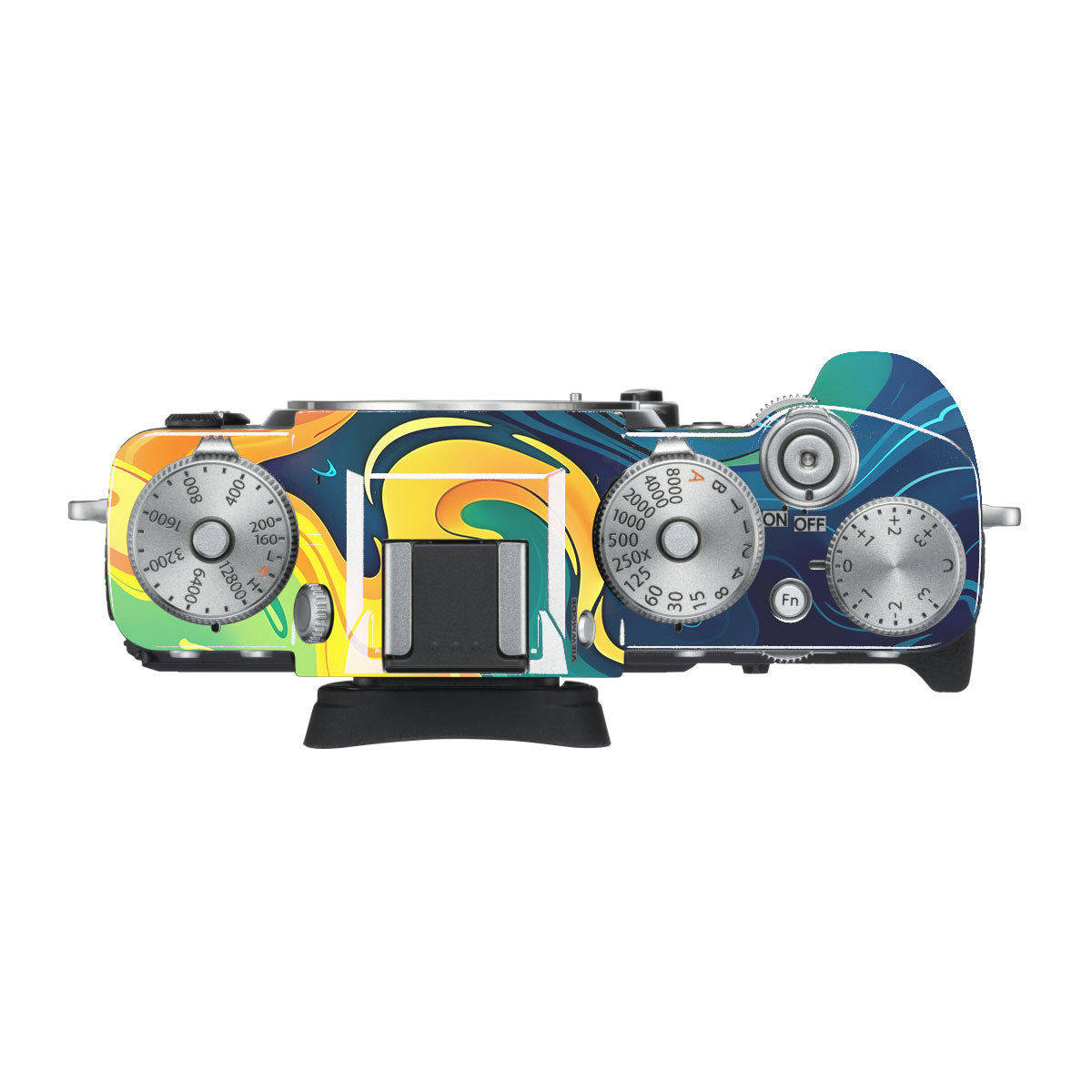 Mid-Century Abstract Swirl FujiFilm X-T3 Camera Skin