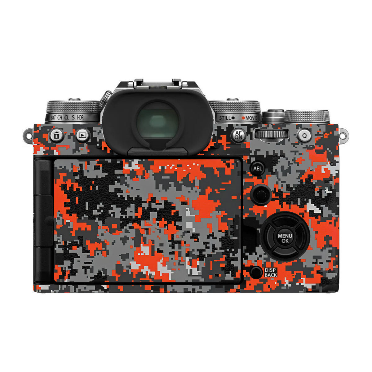 Orange Brown Spot FujiFilm X-T4 Camera Skin