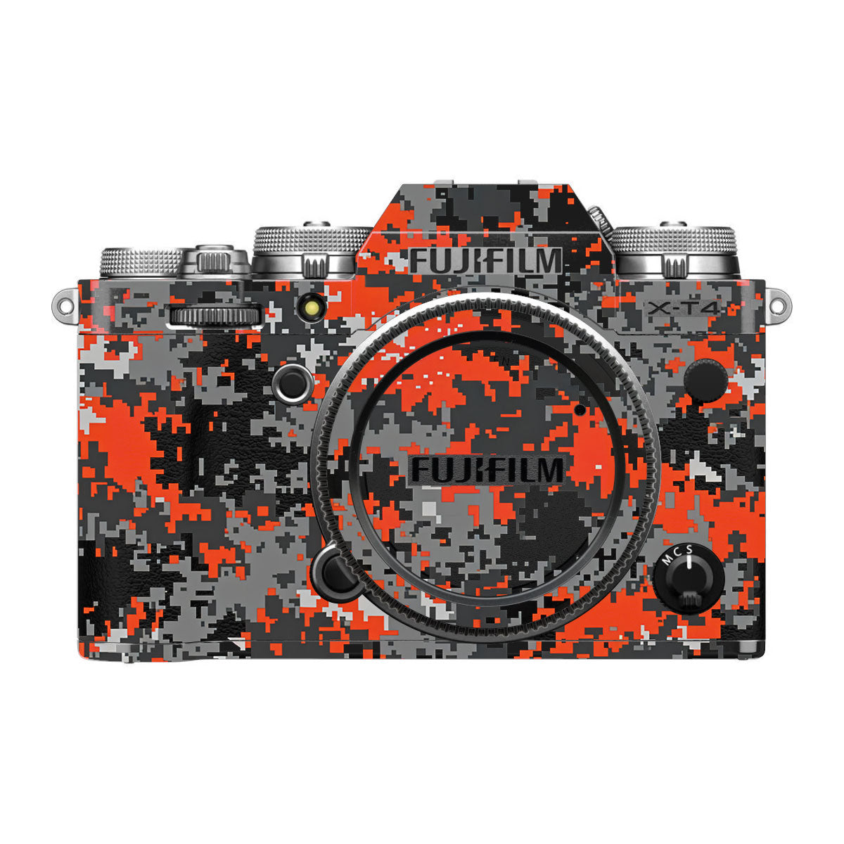 Orange Brown Spot FujiFilm X-T4 Camera Skin