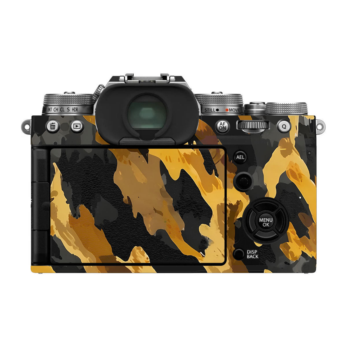 Red and Black Stripes FujiFilm X-T4 Camera Skin