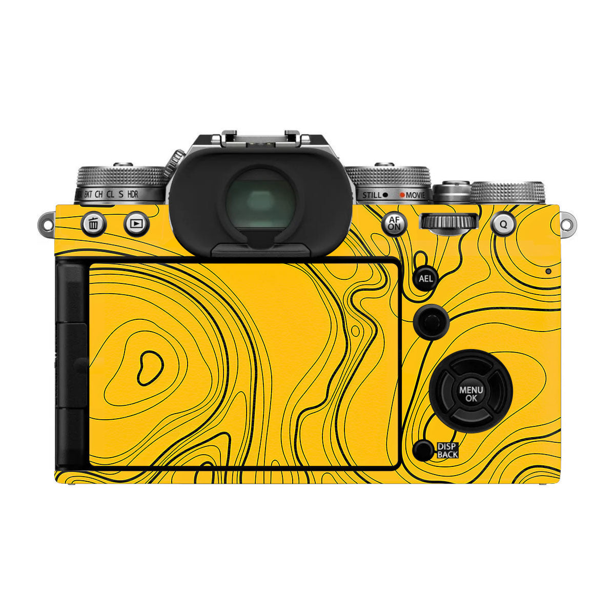 Red Neural Grid FujiFilm X-T4 Camera Skin