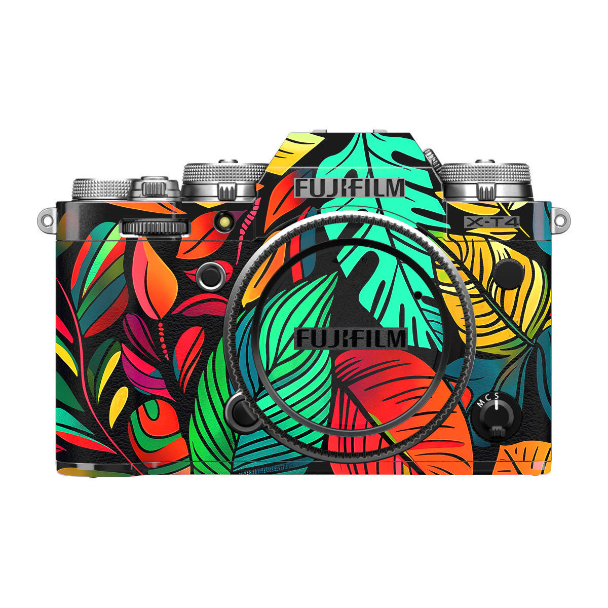 Psychedelic Color Swirl FujiFilm X-T4 Camera Skin