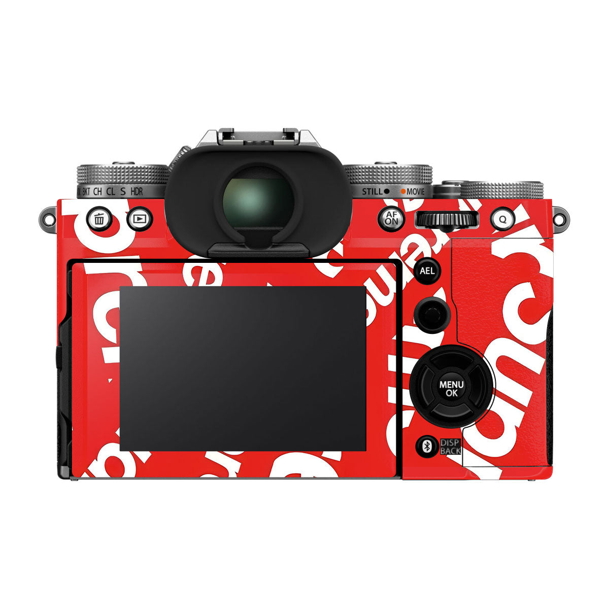 Supreme Red FujiFilm X-T5 Camera Skin