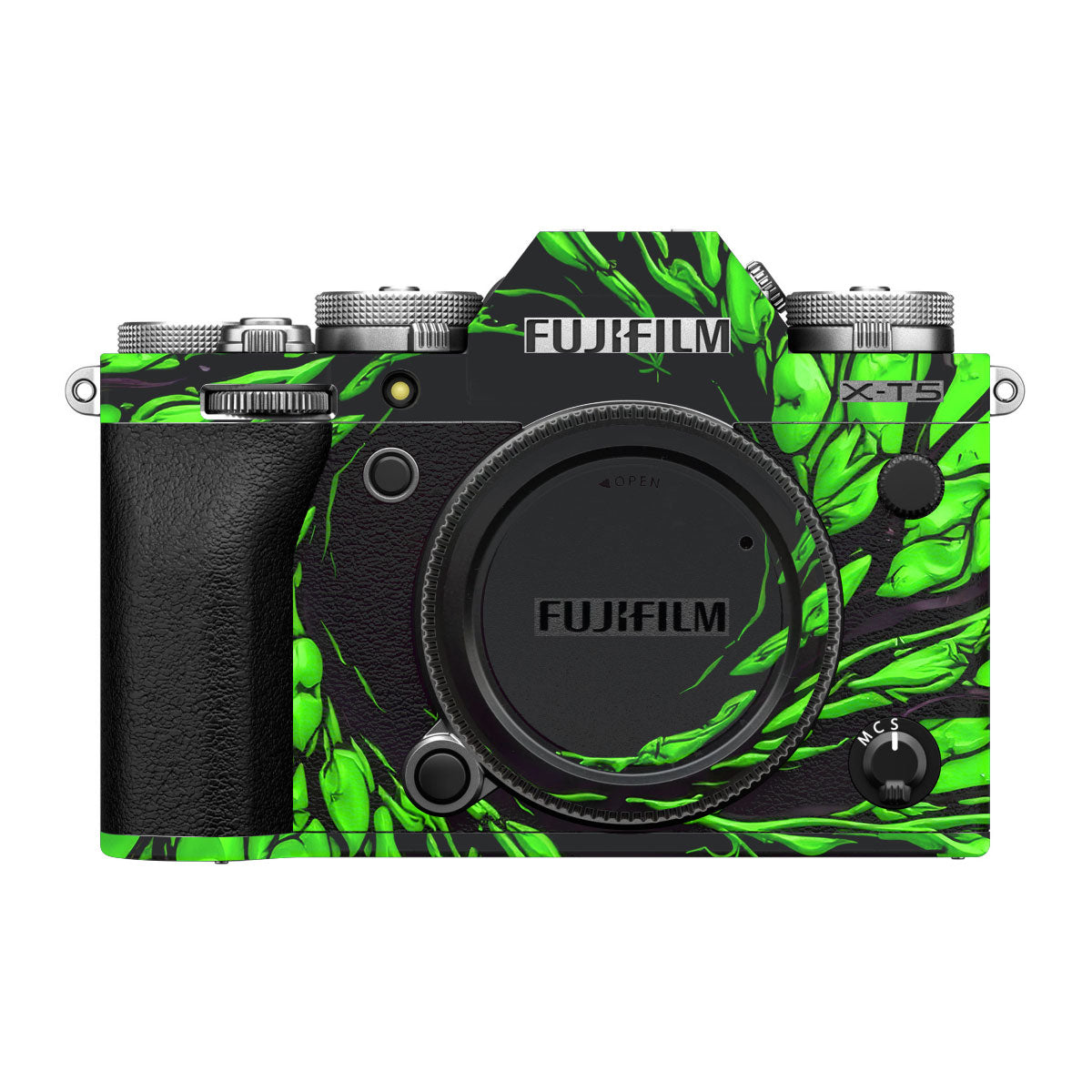 Venom Green FujiFilm X-T5 Camera Skin
