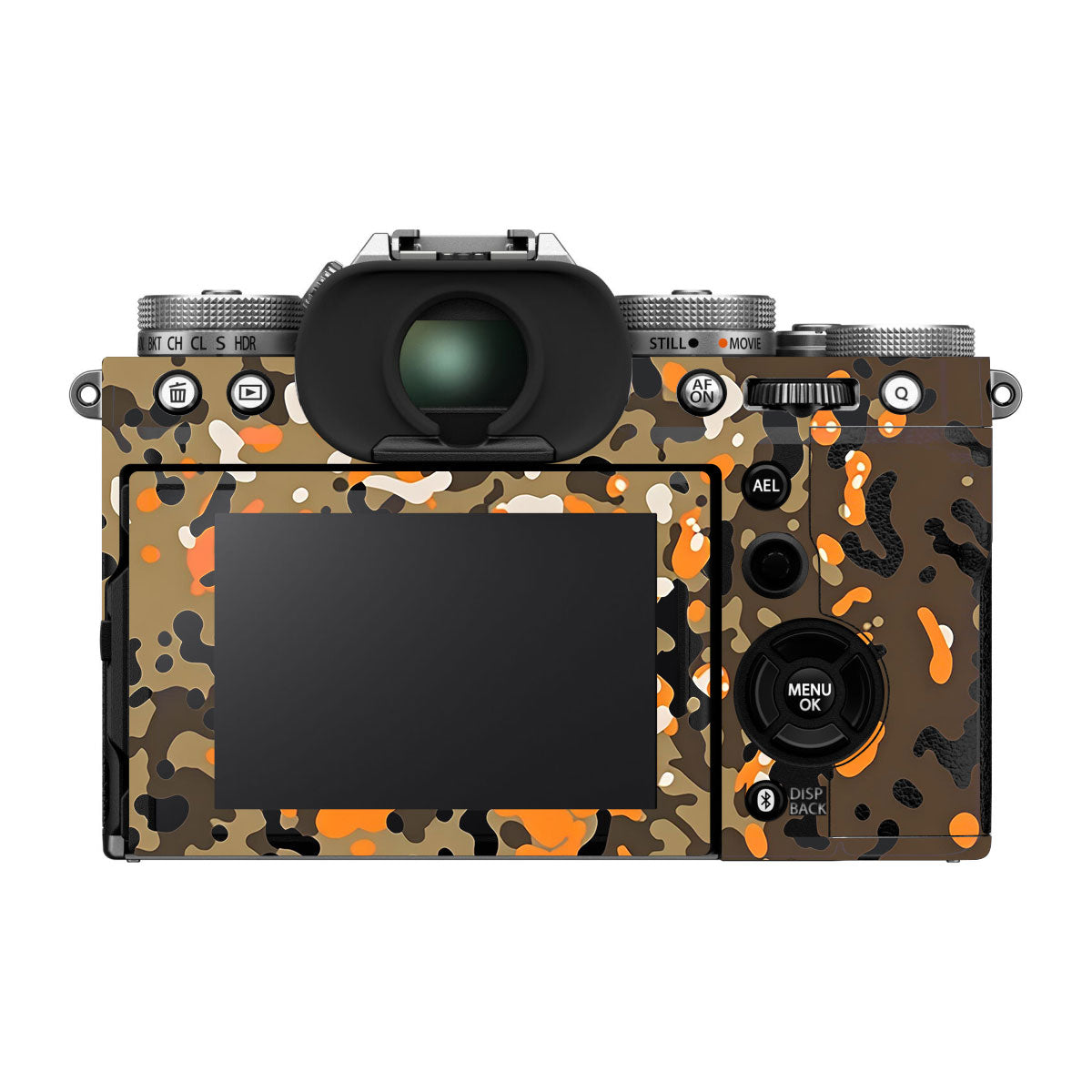 Orange Brown Spot FujiFilm X-T5 Camera Skin