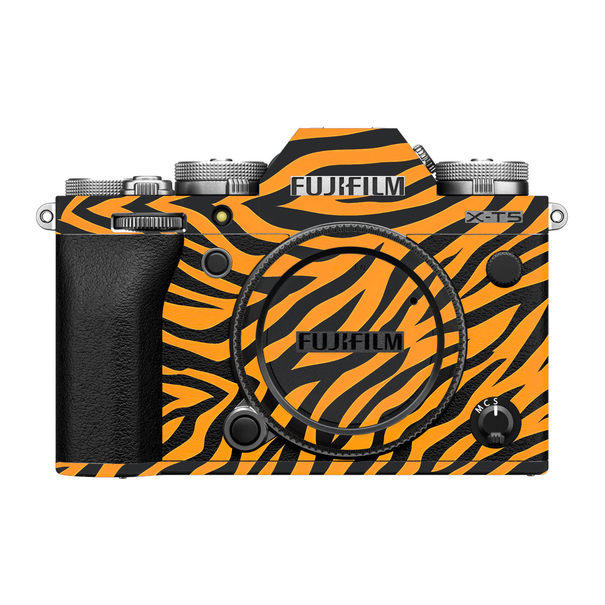 Zebra Gold Pattern FujiFilm X-T5 Camera Skin