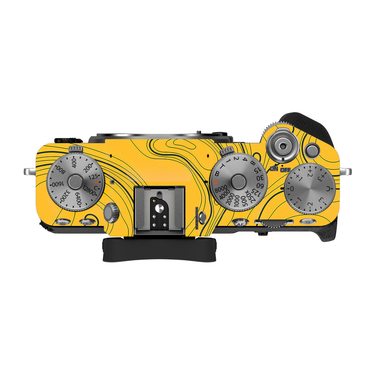 Topographic Map Pattern FujiFilm X-T5 Camera Skin