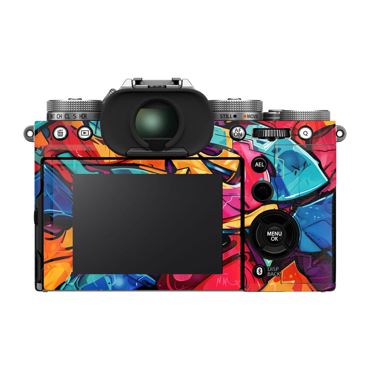 Urban Graffiti Explosion FujiFilm X-T5 Camera Skin
