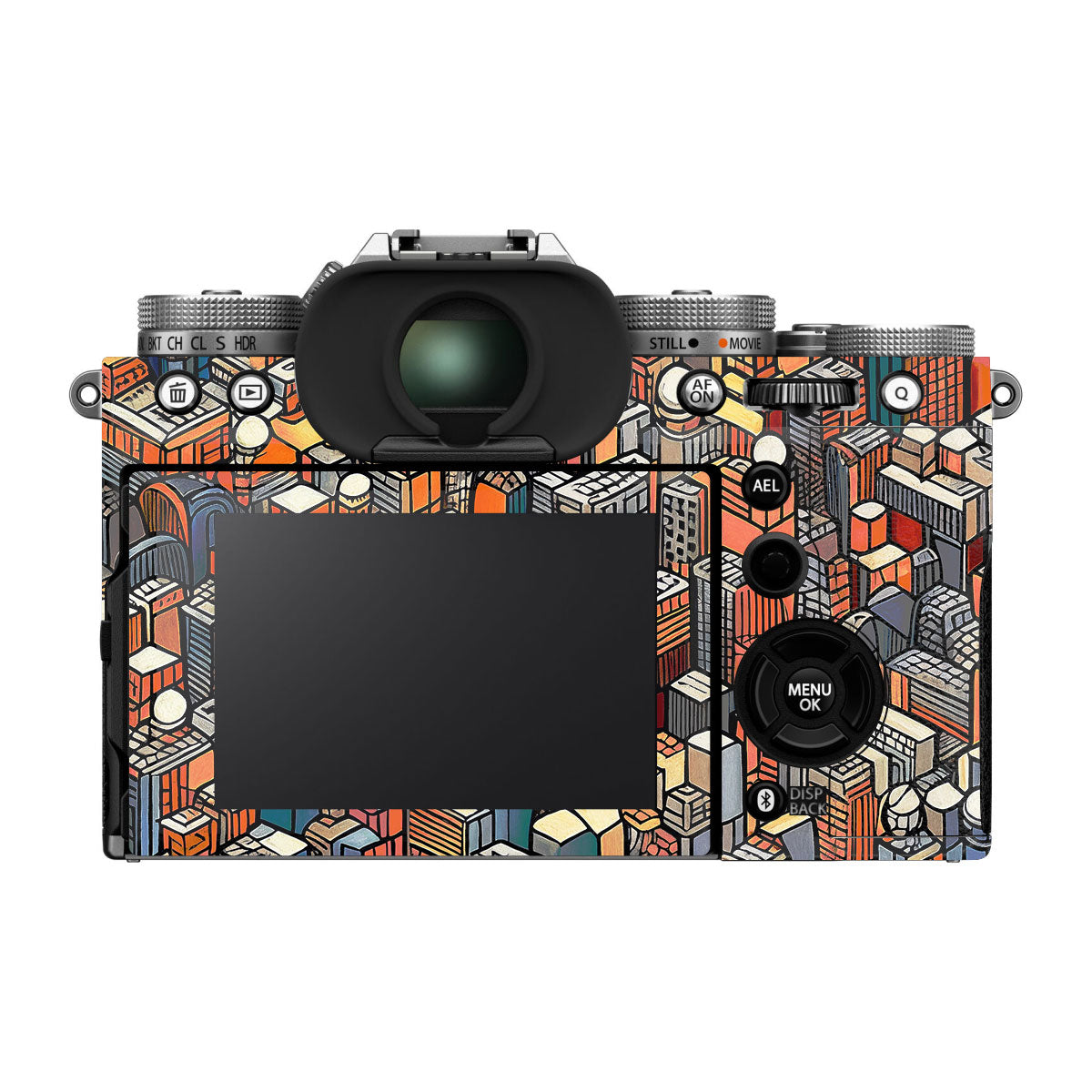 Isometric Cityscape FujiFilm X-T5 Camera Skin