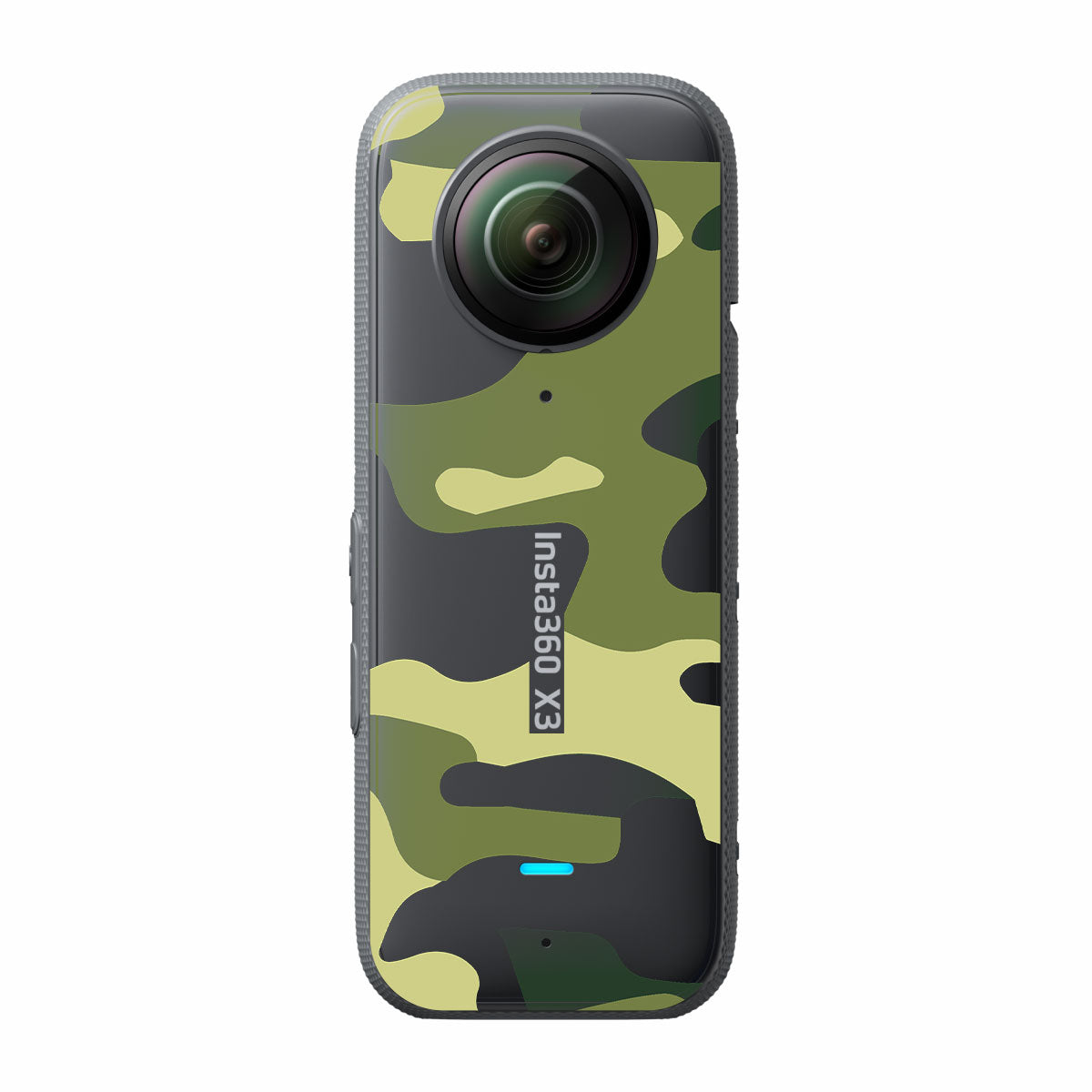 Forest Green Camo Insta360 X3 Camera Skins