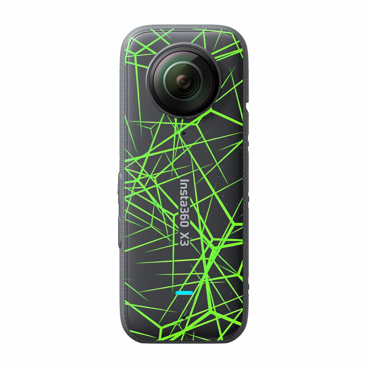 Neon Grid Insta360 X3 Camera Skins