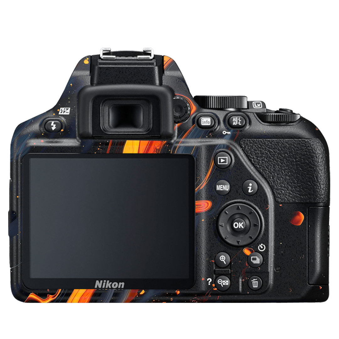Lava Marble Nikon D3500 Camera Skin