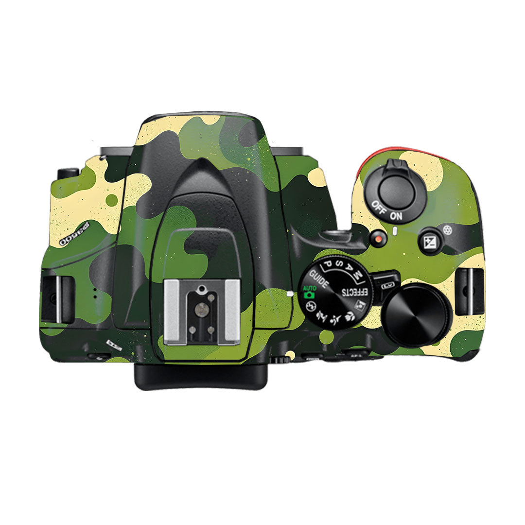 Camouflage Pattern Nikon D3500 Camera Skin