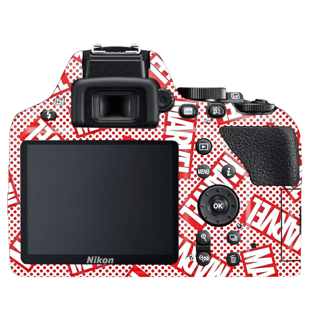 Marvel Comics Nikon D3500 Camera Skin