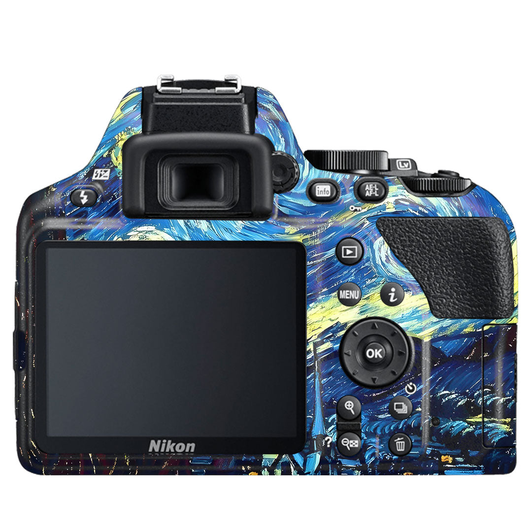Starry Night Art Nikon D3500 Camera Skin