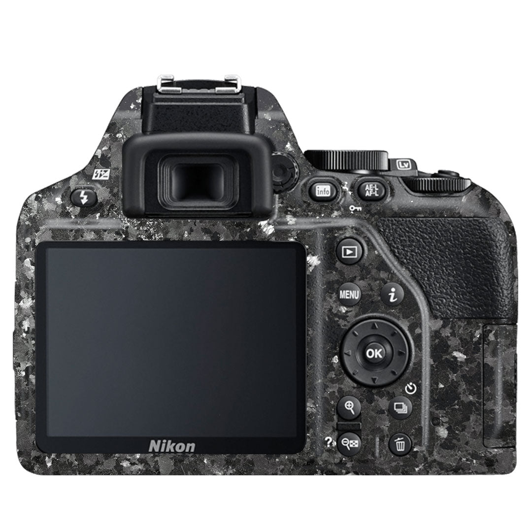 Black Granite Nikon D3500 Camera Skin