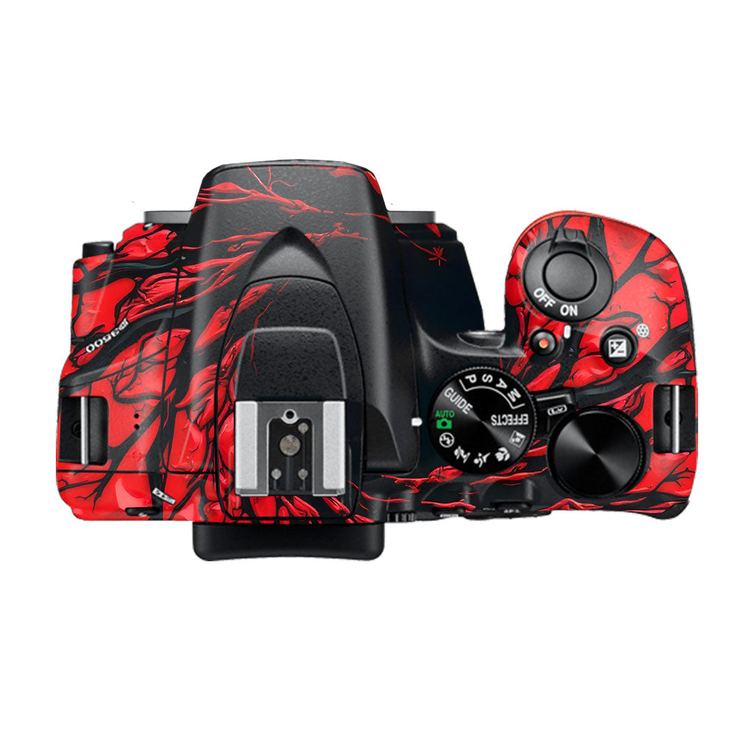 Venom Red Nikon D3500 Camera Skin