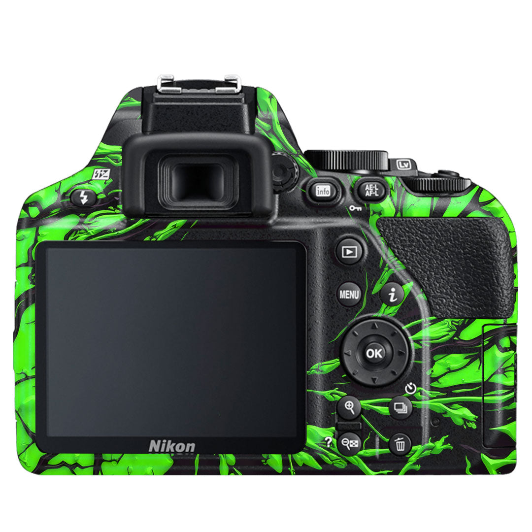 Venom Green Nikon D3500 Camera Skin