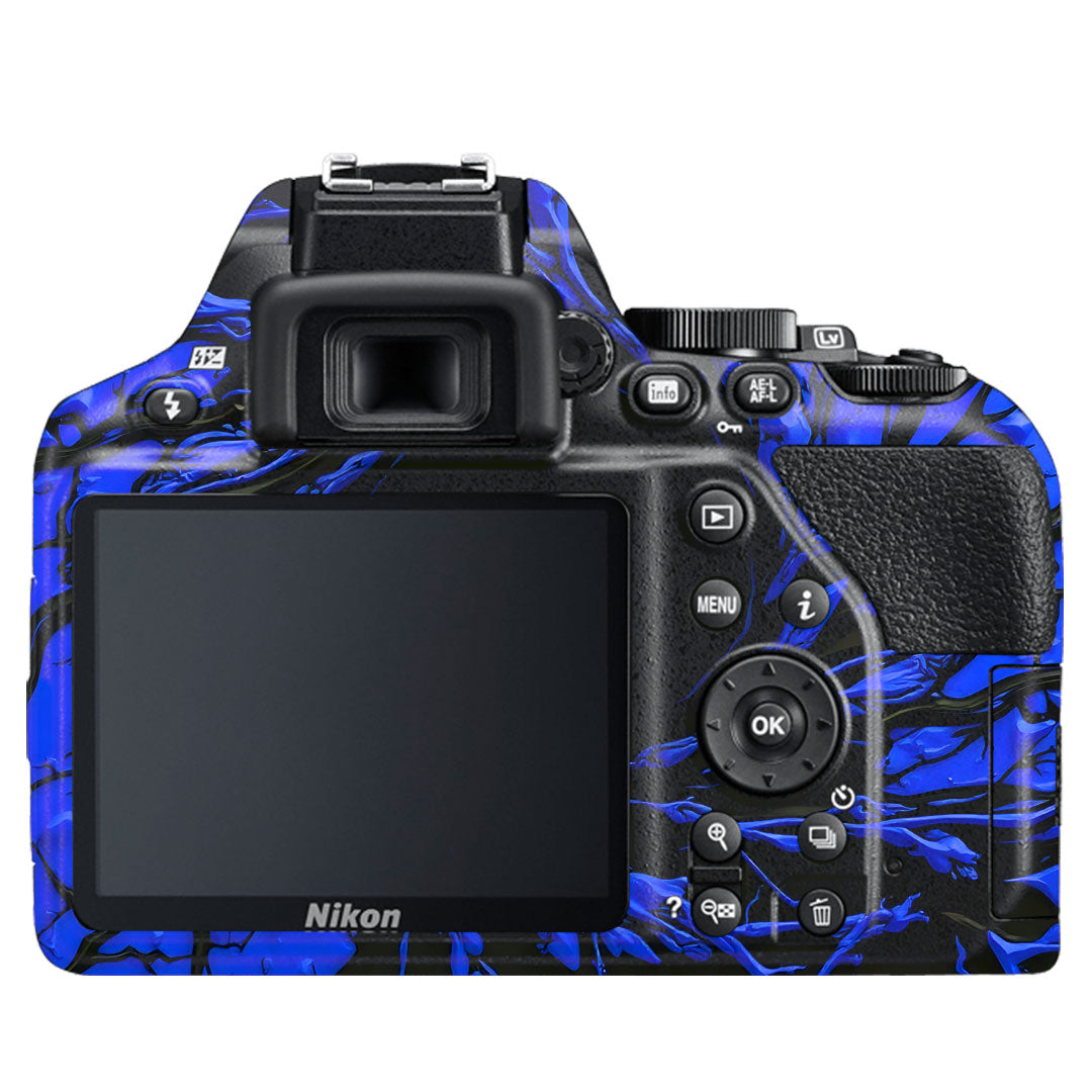 Venom Blue Nikon D3500 Camera Skin
